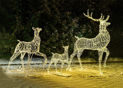 Светодиодные фигуры животных в Саратове